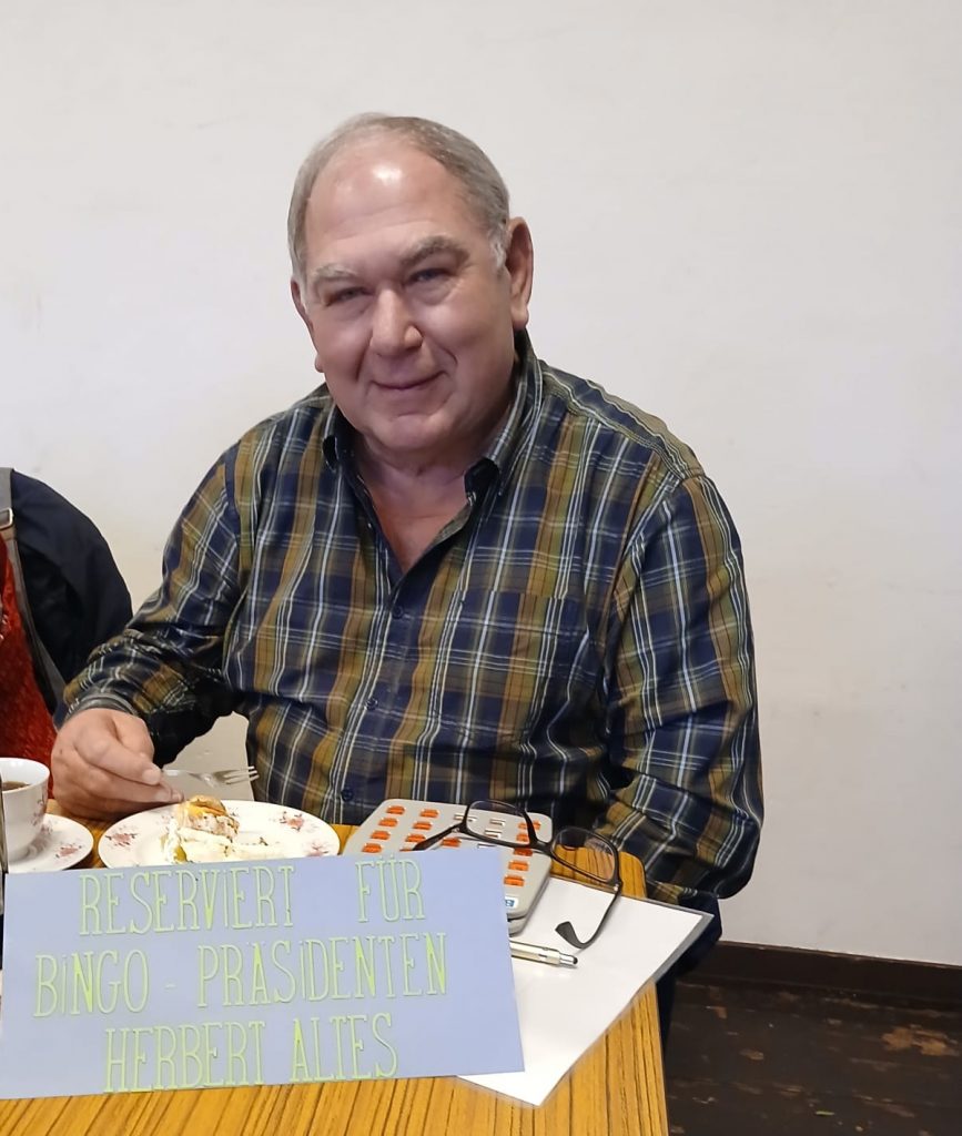 Bingo Präsident Herbert Altes (2025)